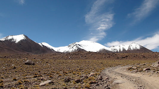 Боливия, Uyuni в Сан Педро, пустиня