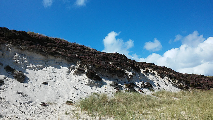 dunes, Sylt, watts, Côte, paysage, île