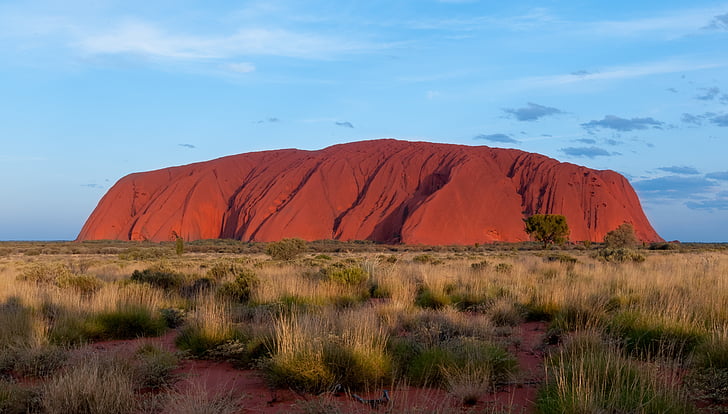 Australien, Uluru, Ayers rock, Mountain, naturen, vandring, landskap