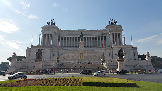 altare della patria, Roma, Italija, Vittoriano, Tėvynė, Vittorio, altorius