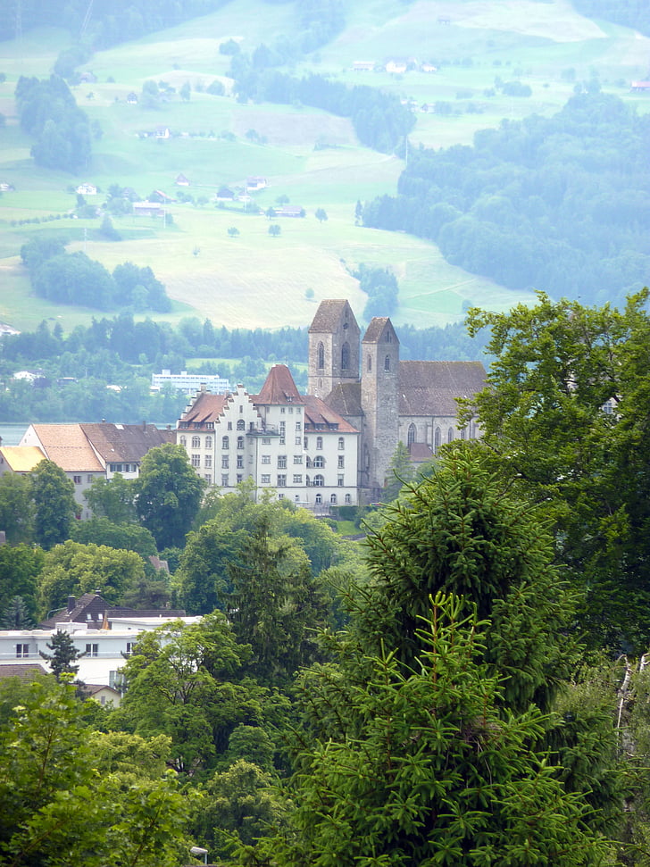 Rapperswil, atkūrimo, pilis, Šveicarija, Architektūra, Ciuricho ežeras, Lankytinos vietos