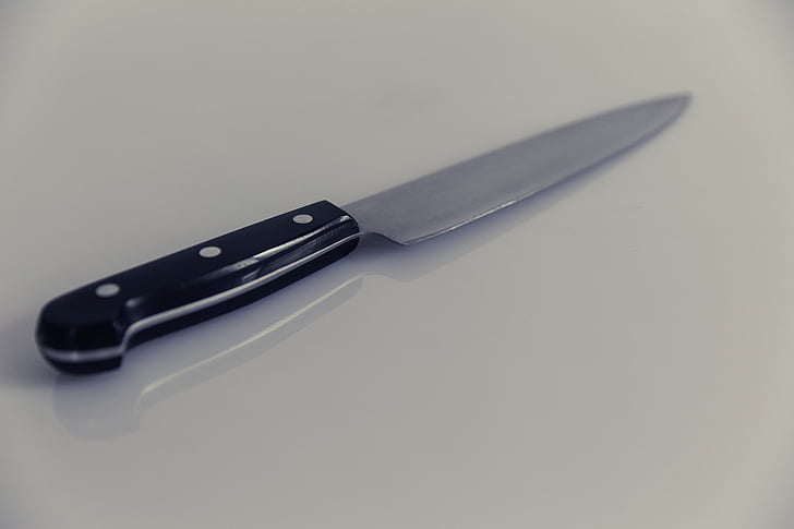 nož, Sharp, kuhinja, posoda, odsev, en predmet, kovine