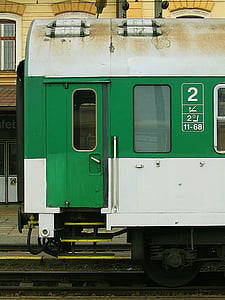 železniške, vagon, vrata, potnikov