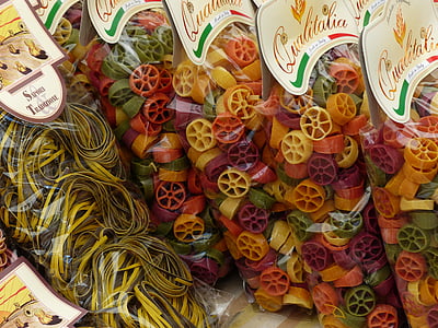 fideus, colors, color, color cru, aliments, pastes, italià