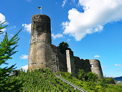 Bernkastel, lâu đài, Landshut, Mosel, Sachsen, Đức, địa điểm tham quan