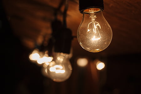 blur, bright, bulb, clear, electricity, energy, evening