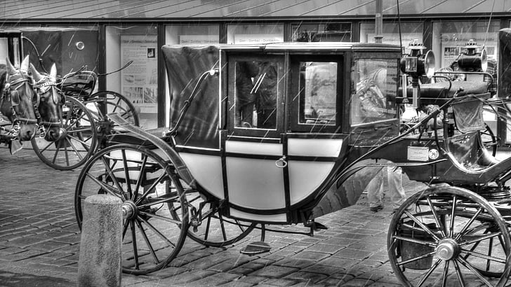 car, chariot, four of a kind, cart, stagecoach, the horse, transport