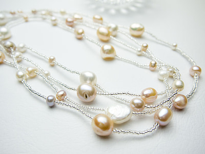 freshwater pearl, necklace, accessories