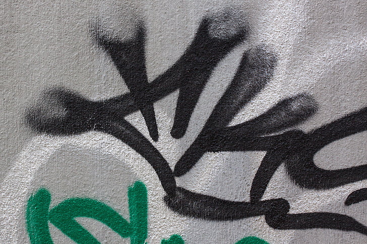 Graffiti, seina, Grunge, City, Avaleht, müüritise, fassaad