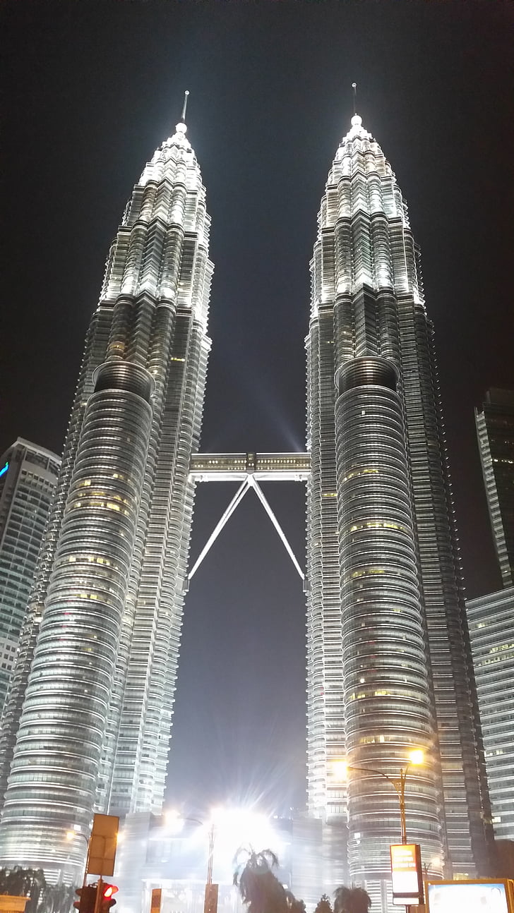 Petronas twin towers, Kuala lumpur, Malajsie, KLCC