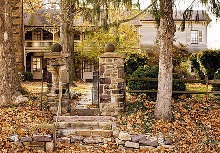 Gate, kävelytie, House