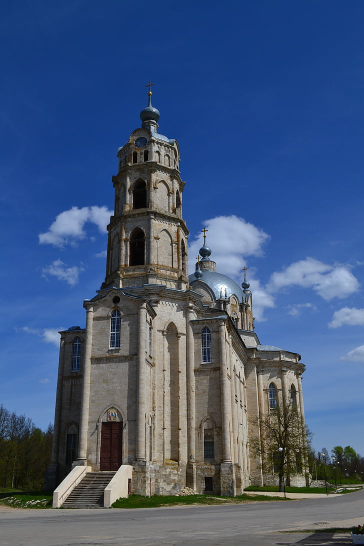 baltas akmuo, stačiatikių, bažnyčia, Gus-zhelezny