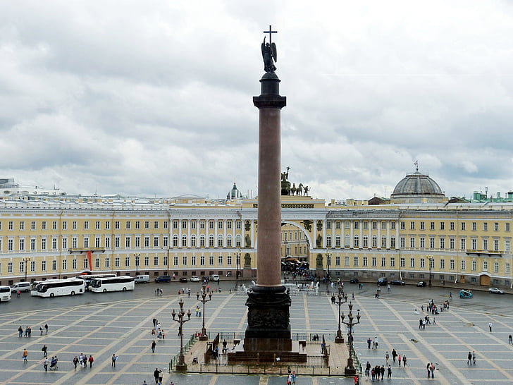 Pietari, erimitage, Venäjä, julkisivu, arkkitehtuuri, historiallisesti, rakennus