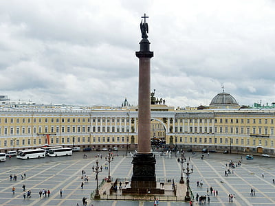 Peterburi, erimitage, Venemaa, fassaad, arhitektuur, Ajalooliselt, hoone