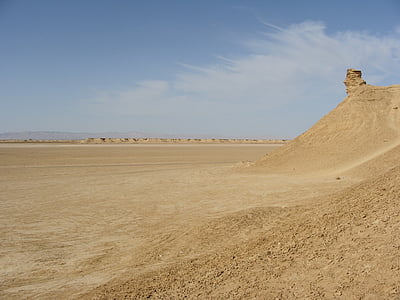 homok, Szahara, sivatag, sziklák, nézet, panoráma, táj