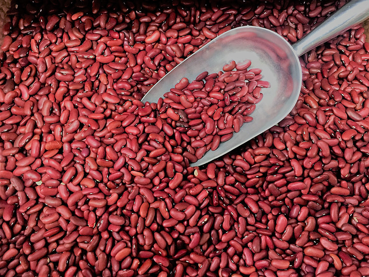 màu đỏ, thận, đậu, hạt cà phê, rau đậu, ăn chay, thành phần