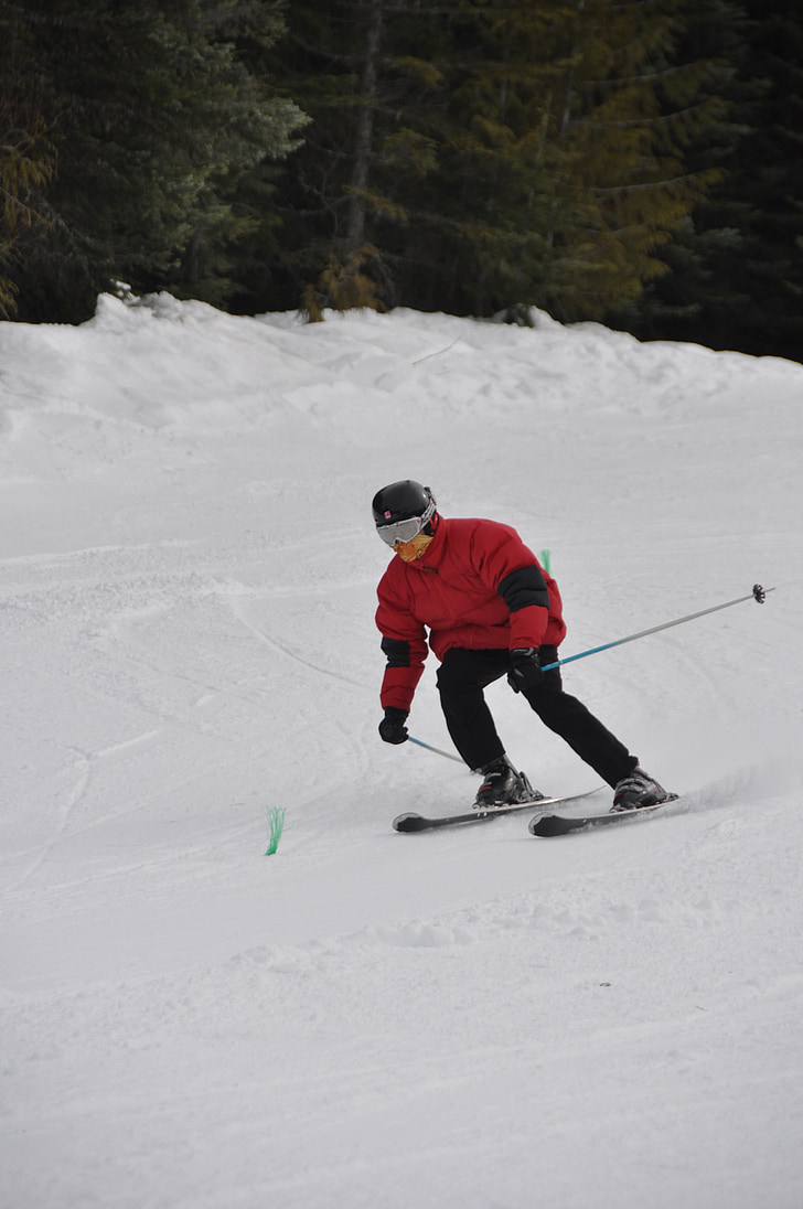 esquí de fondo, Whistler, Canadá, columbia británica, invierno, esquí