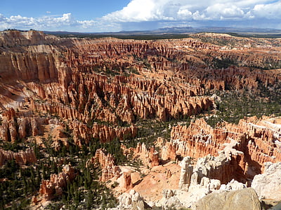 usa, national park, bryce, canyon, utah, rock, needles