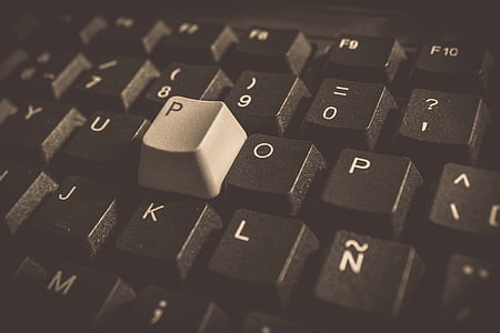teclado, chaves, computação, chave, tecnologia, computador, pop