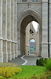 ungarsk, parlamentet, Budapest, Europa, Ungarn, landemerke, arkitektur