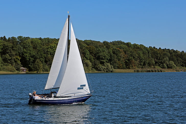 leisure, hobby, sail, sailing boat, boot, water, boat trip