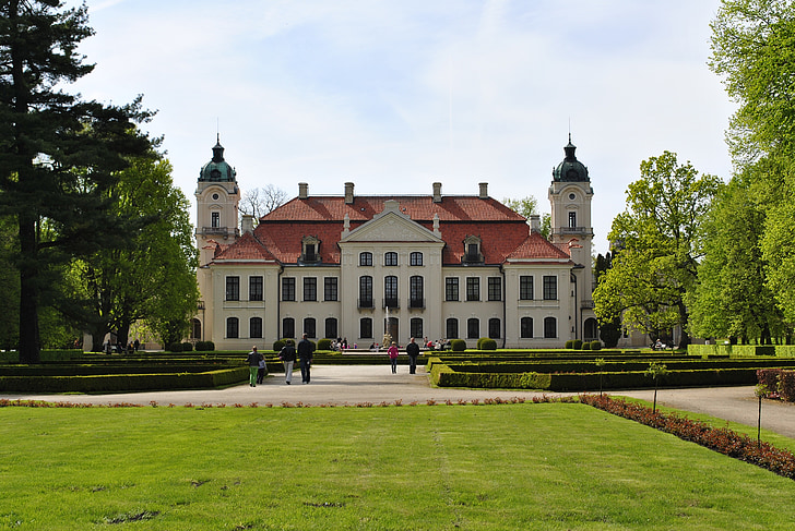 Kozłówka, Parc zamosc, plantes ornementales, Kozlowka, Pologne, Lubelskie