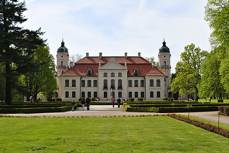 kozłówka, Parco zamosc, piante ornamentali, Kozlowka, Polonia, Lubelskie