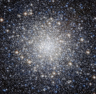 kerasparv, tähed, Messier 92, Tähtkuju hercules, palli, orbiidil, galaktika tuum