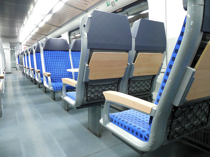 train, travel, zugfahrt, on the go, mobile, sit, empty