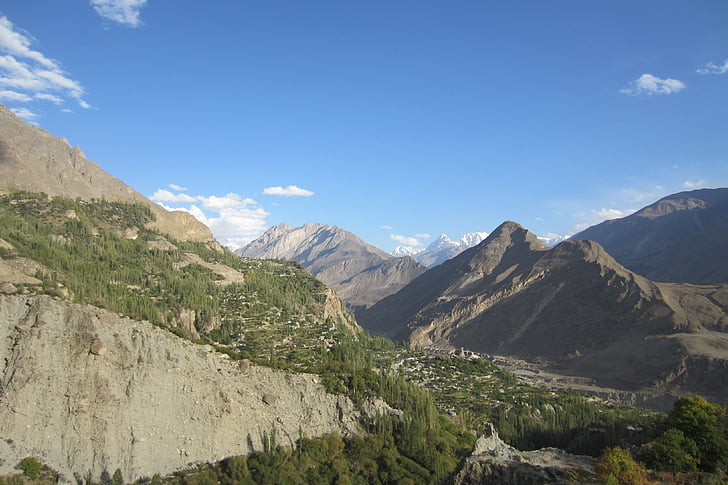 scena, peizažas, Pakistanas, Rodyti, kraštovaizdžio, kalnai, Fort
