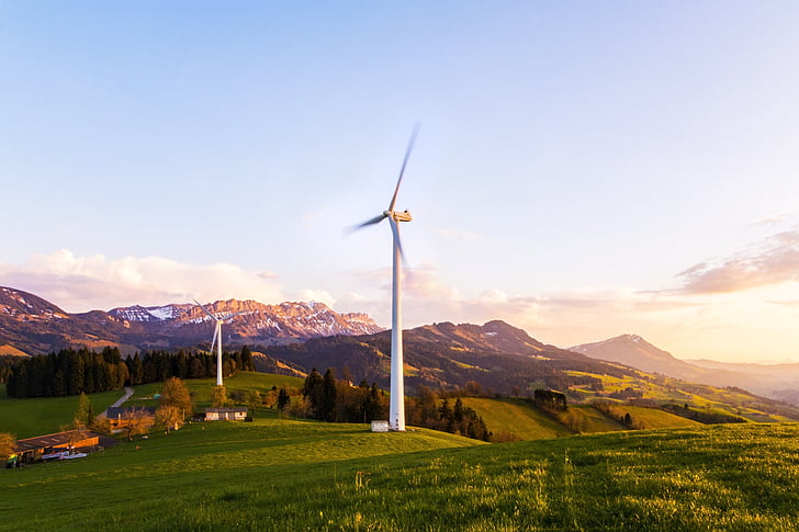 turbine de vent, pinwheel, énergie éolienne, parc éolien, énergie éolienne, windräder, énergie