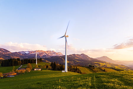 Větrná turbína, Větrník, Větrná energie, větrného parku, Větrná energie, windräder, energii