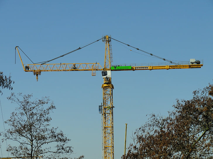 Crane, Majelis, Liebherr, Menara, konstruksi, situs, struktur