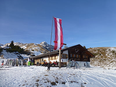 krigare alp, Lech, Arlberg, Lech am arlberg