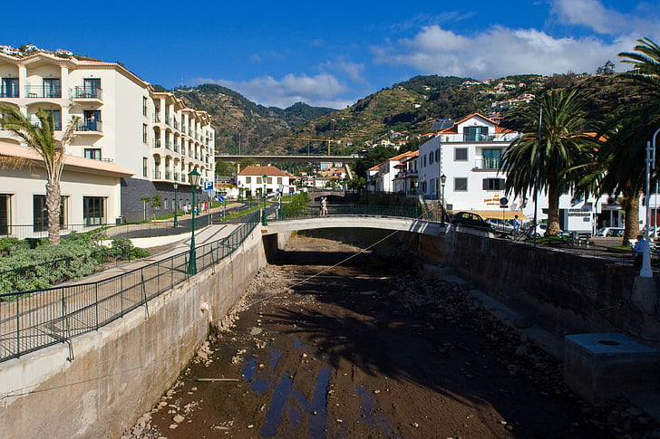 Madeira, santa cruz, csatorna