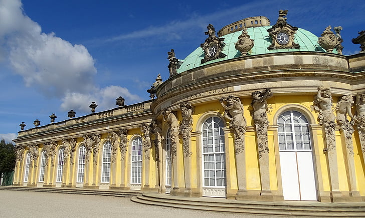 Potsdam, Château, lieux d’intérêt, Historiquement, bâtiment, Allemagne, Sanssouci