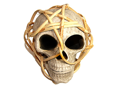 cráneo y crossbones, esqueleto, hueso, cráneo, muertos, mortal, cabeza