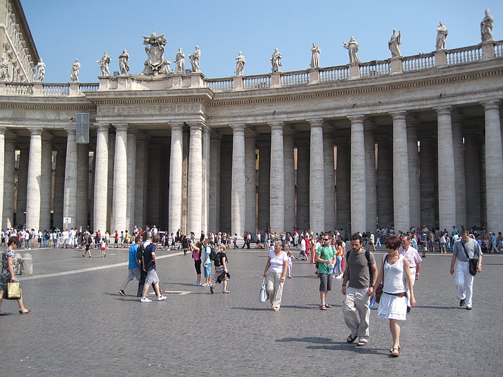 St peters, plaats, mensen, Rome, Katholieke, beroemde, Landmark