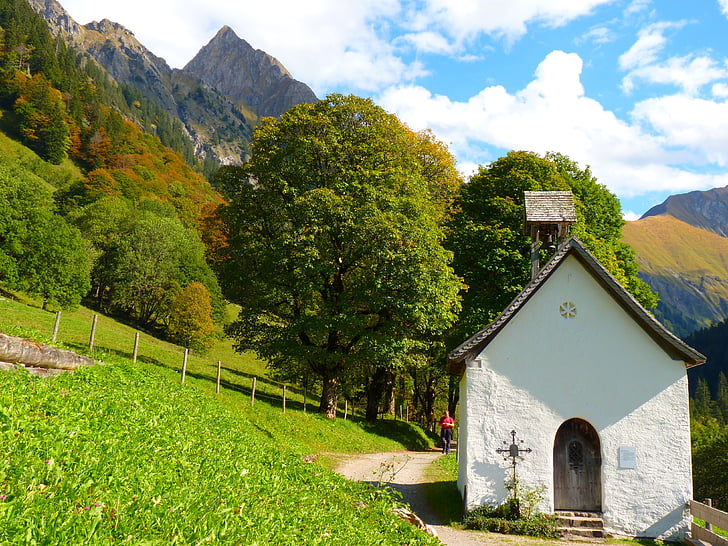 Εκκλησία, βουνά, gerstruben