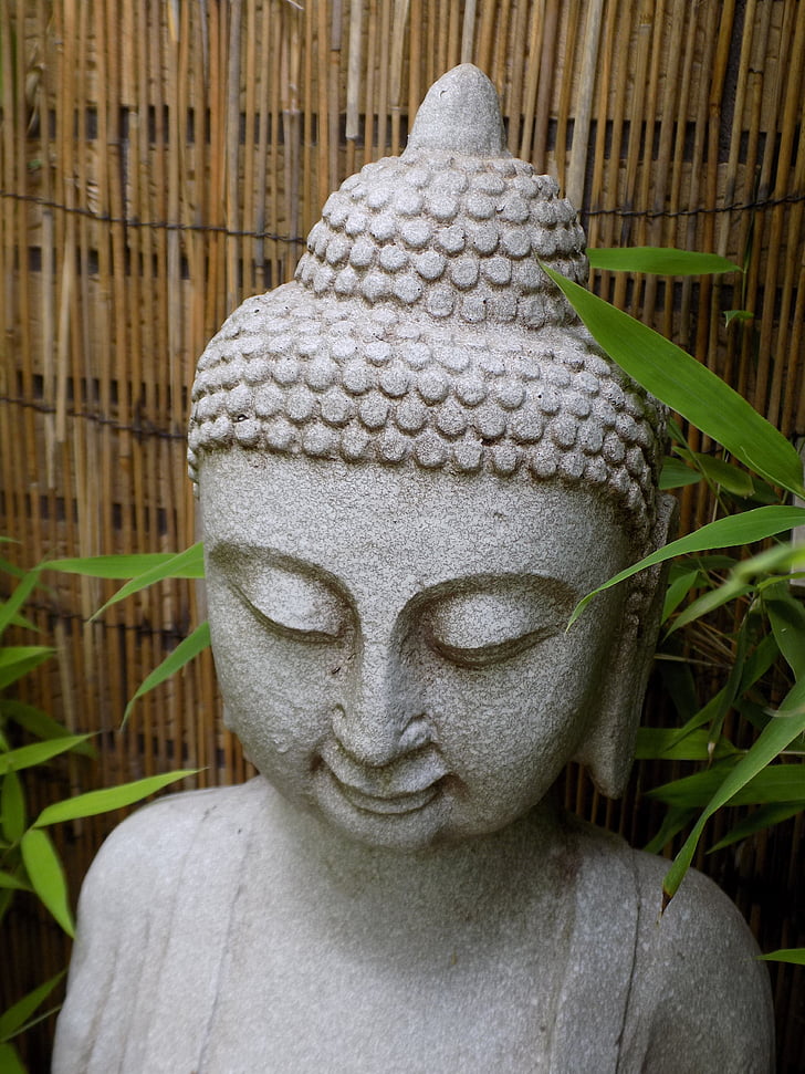 Buda, Zen, Budizm, taş şekil, manevi, meditasyon, din
