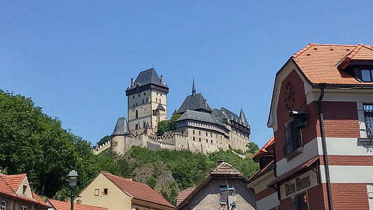 Castelul, Republica Cehă, arhitectura, istorie, celebra place, Turnul, oraşul