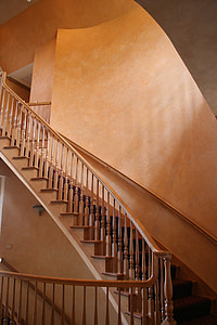 escales, casa, decoració, pintura, casa, arquitectura, interior
