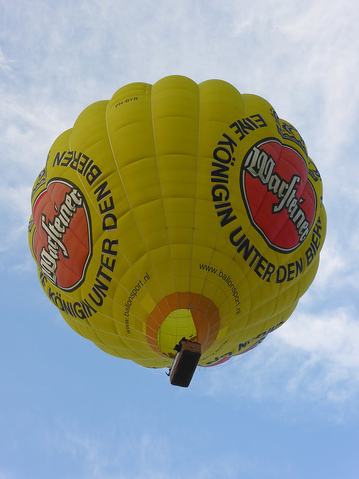 vrući zrak balon, balon, let, zračni brod, visoke, let balonom, zabava