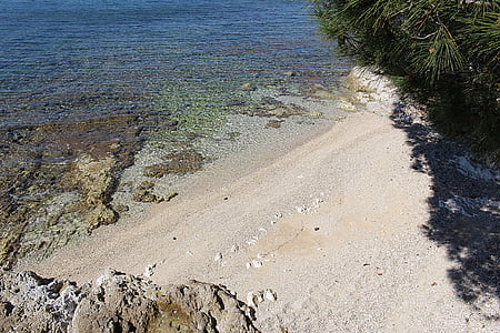 Reservados, Playa de guijarros, Croacia, Mediterráneo