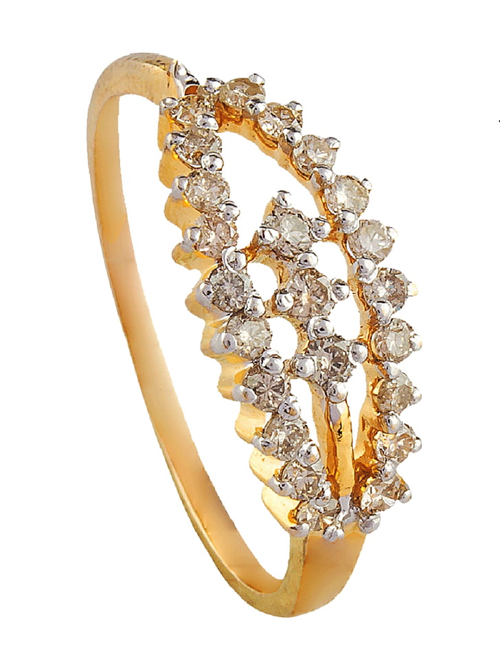 Emerald prsten, klasični dijamantni prsten, elegantan dijamantni prsten