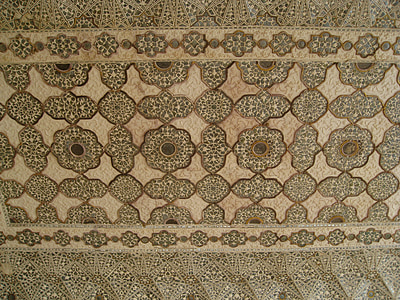 mosaic, marble, texture, palace, india, architecture, old