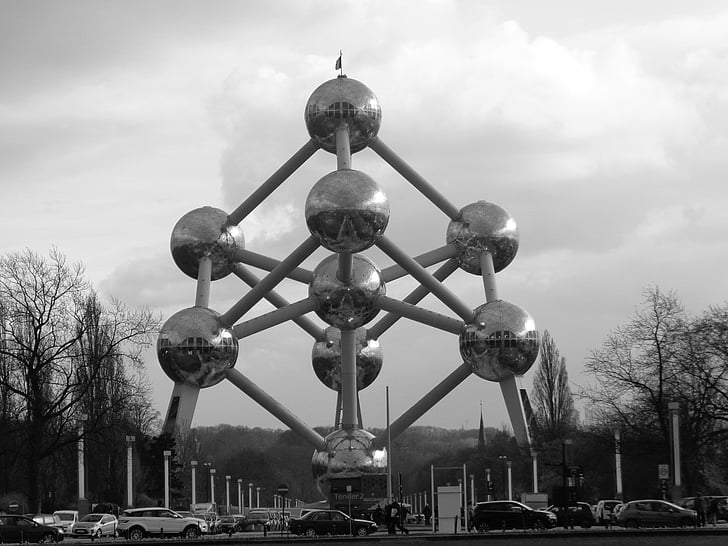 o atomium, Heysel, Bruxelas
