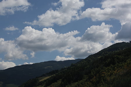 Příroda, obloha, mrak