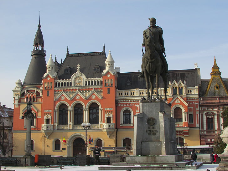 Oradea, Transsylvanien, Rumänien, Center, Crisana, staden, monumentet