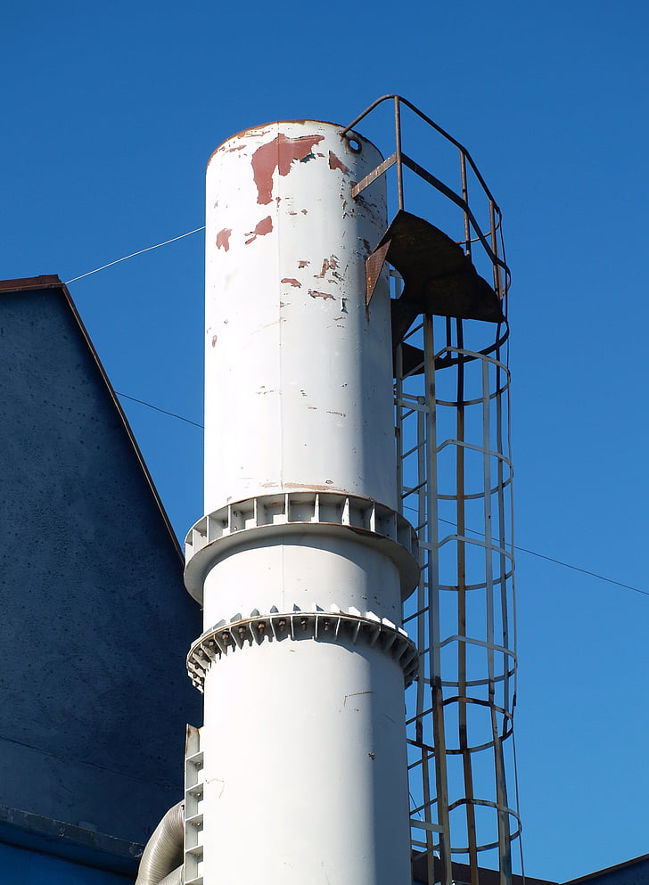 metal, the design of the, chimney
